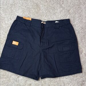 Savane Navy Cargo Shorts with Pockets